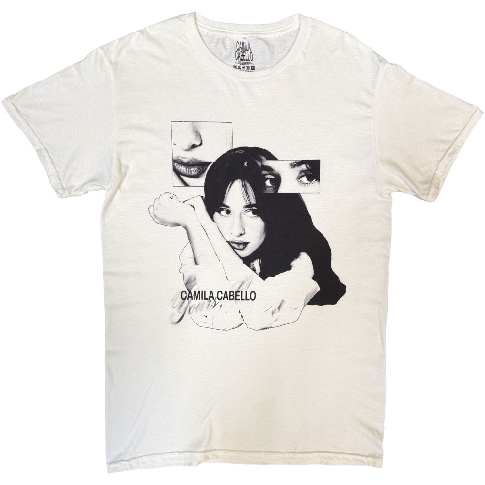 Camila Cabello - Collage Herren TShirt - Weiß